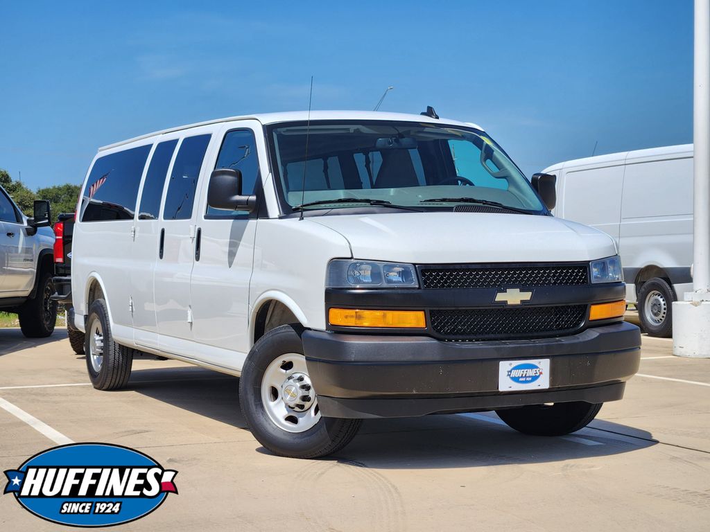 Summit White 2025 Chevrolet Express Van Rear-Wheel Drive 