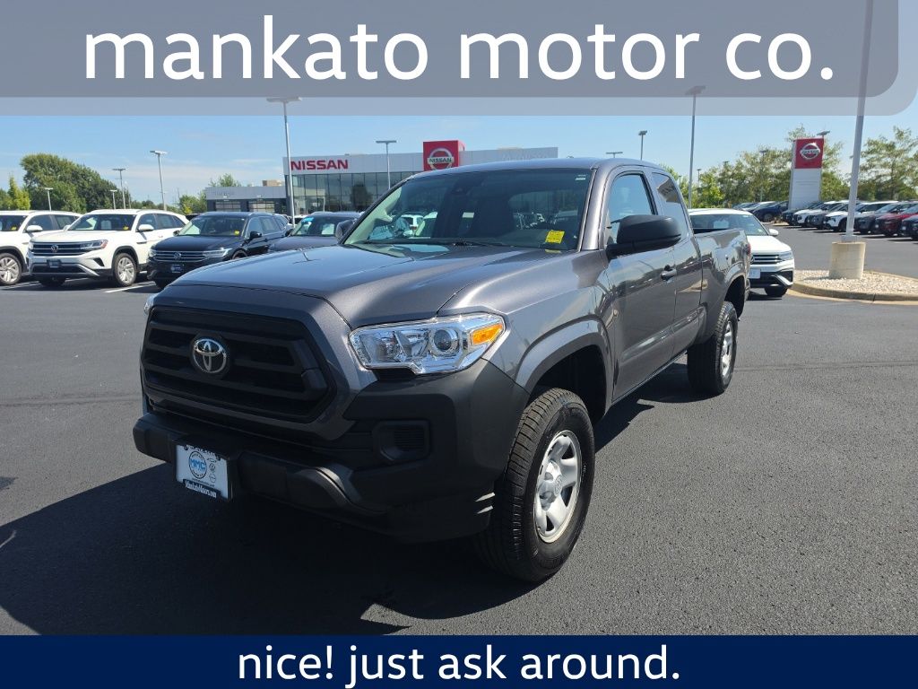 Magnetic Gray Metallic 2022 Toyota Tacoma Pickup Truck Four-Wheel Drive 6-Speed Automatic