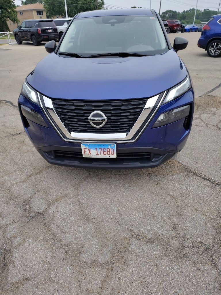 Caspian Blue Metallic 2021 Nissan Rogue SUV / Crossover Front-Wheel Drive Continuously Variable Transmission