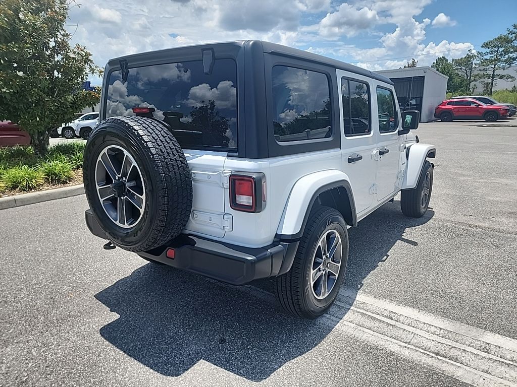 2023 White Jeep Wrangler Sahara 4X4 SUV