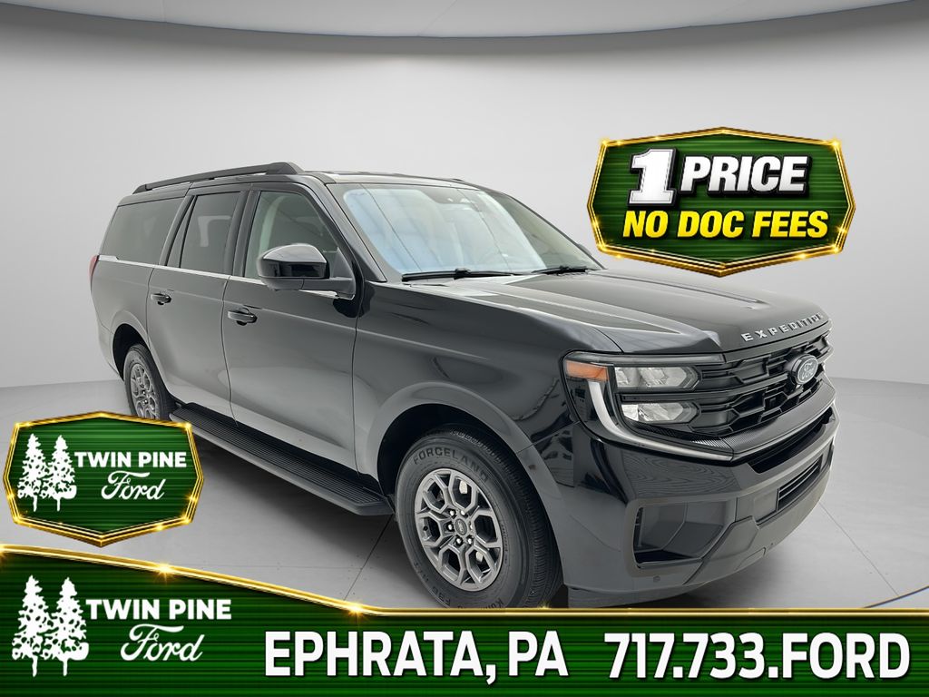 Black Metallic 2025 Ford Expedition SUV / Crossover Four-Wheel Drive Automatic