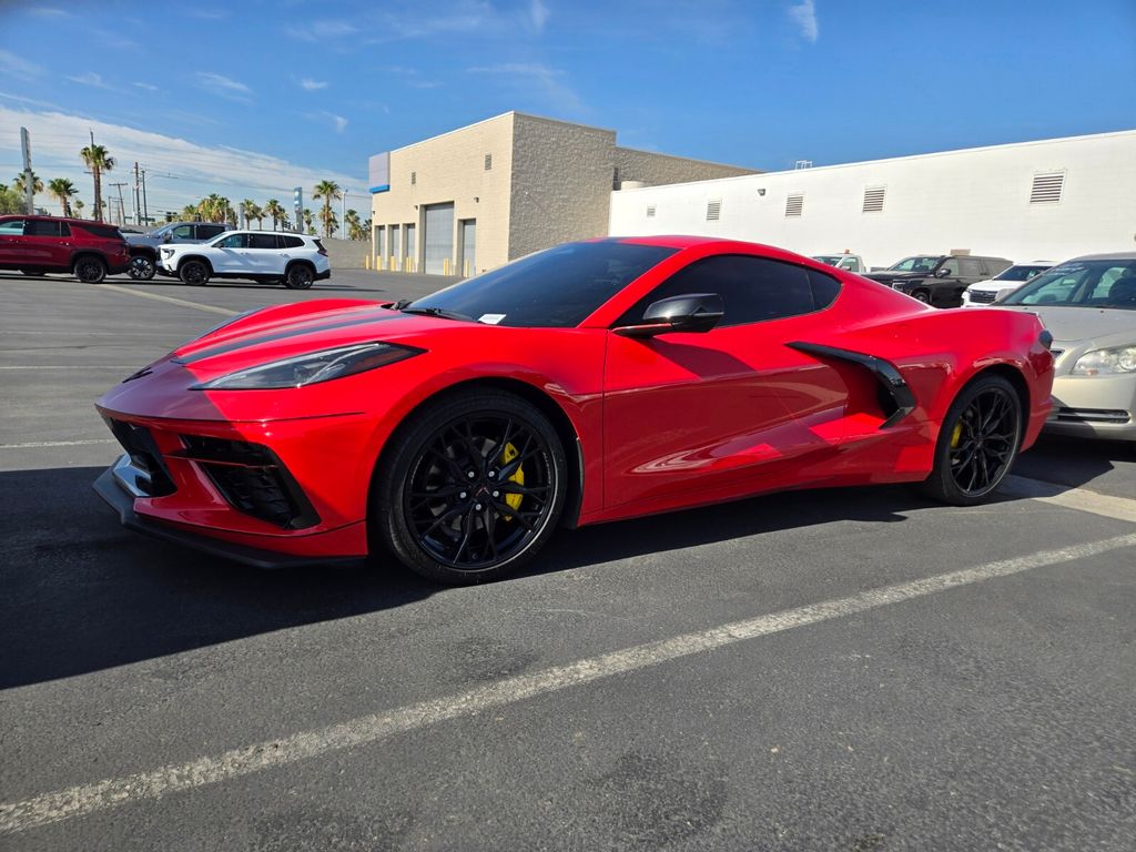 Torch Red 2025 Chevrolet Corvette Stingray 1LT Coupe RWD Coupe Rear-Wheel Drive 8-Speed Dual Clutch