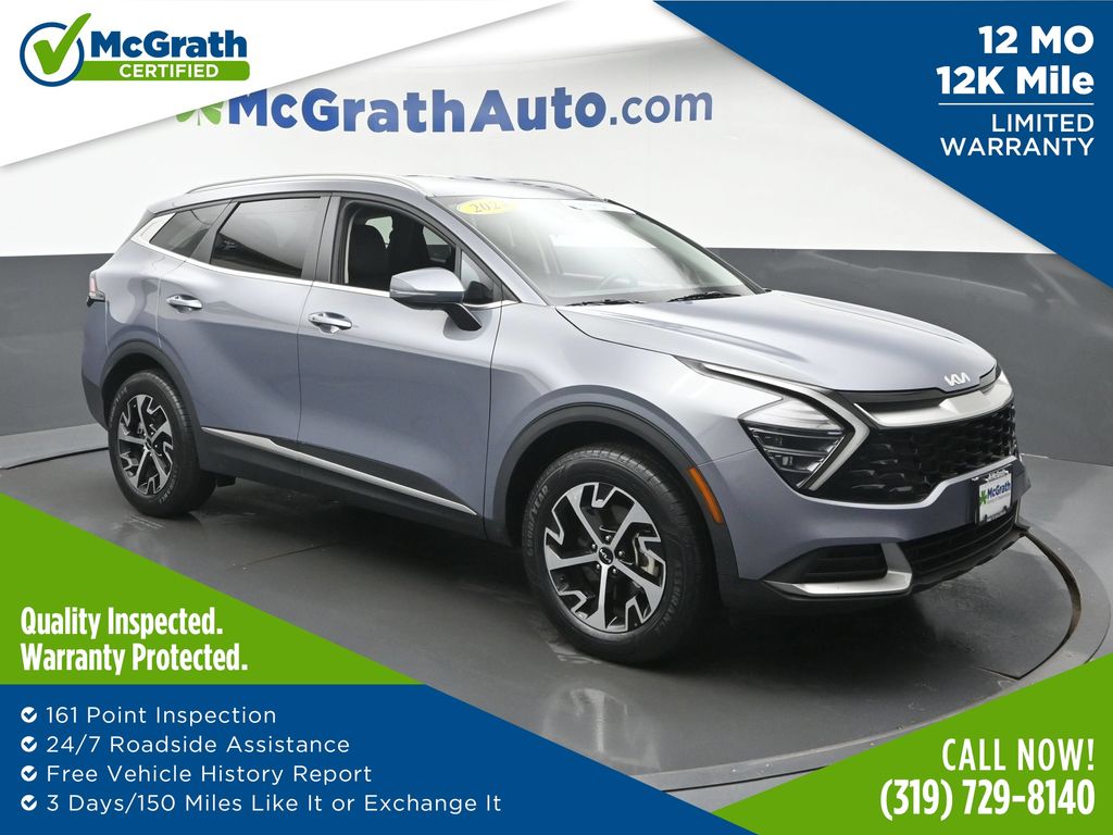 Everlasting Silver 2024 Kia Sportage SUV / Crossover All-Wheel Drive 8-Speed Automatic