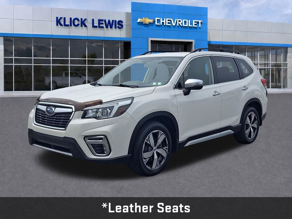 2019 Subaru Forester Touring White at Subaru and VW of Moon Township