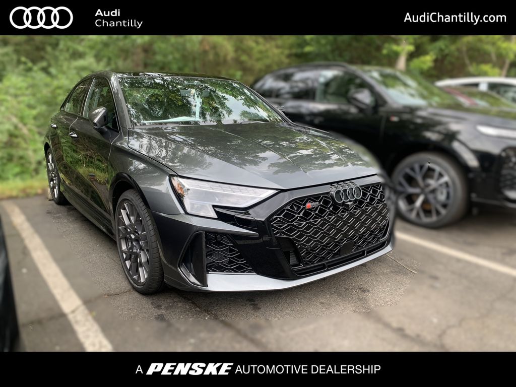 Daytona Gray Pearl Effect 2026 Audi RS 3 2.5T quattro Sedan All-Wheel Drive 7-Speed Automatic