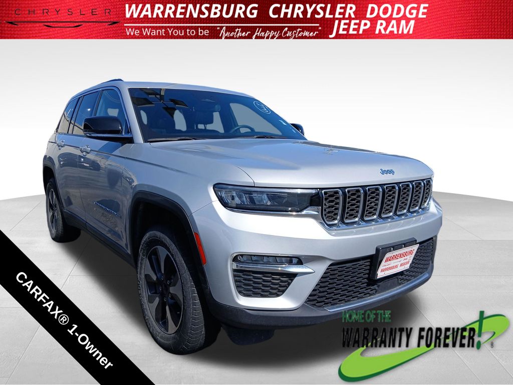 Silver Zynith 2024 Jeep Grand Cherokee 4xe 4WD SUV / Crossover Four-Wheel Drive 8-Speed Automatic