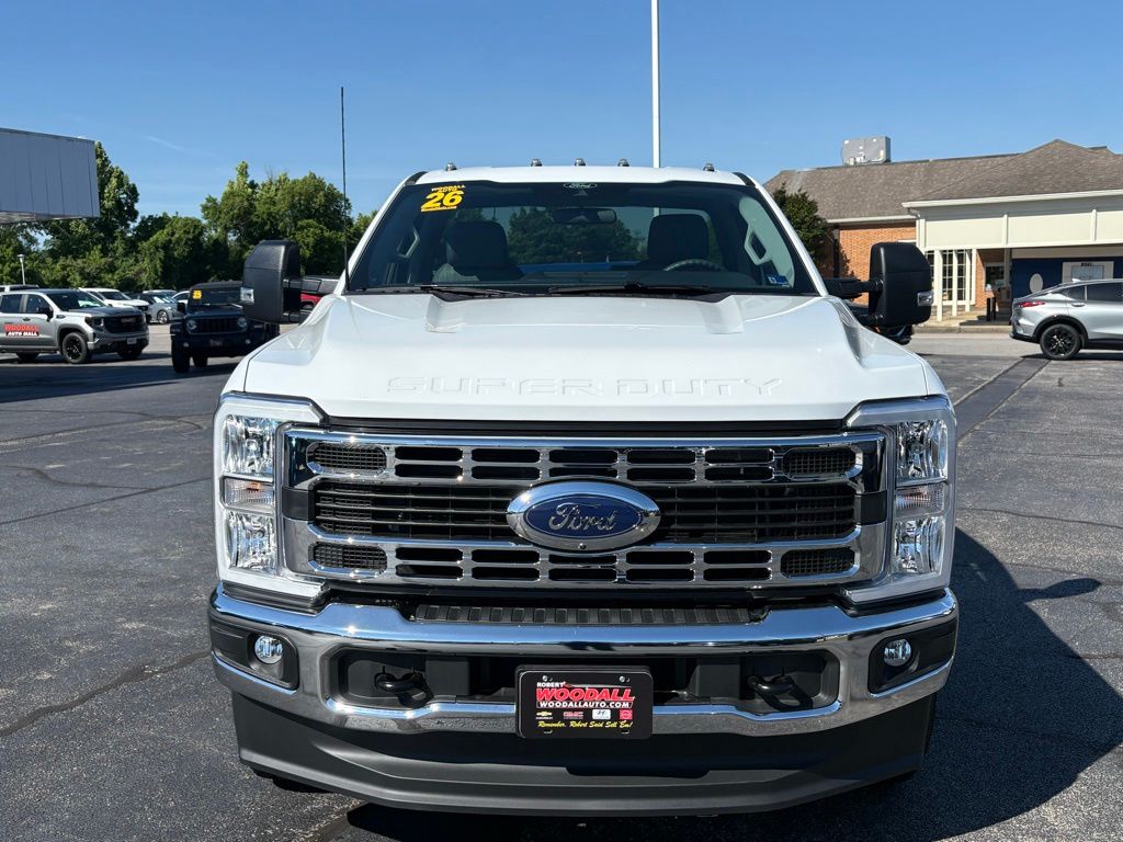 Oxford White 2026 Ford F-250 Super Duty XLT Regular Cab LB 4WD Pickup Truck Four-Wheel Drive Automatic