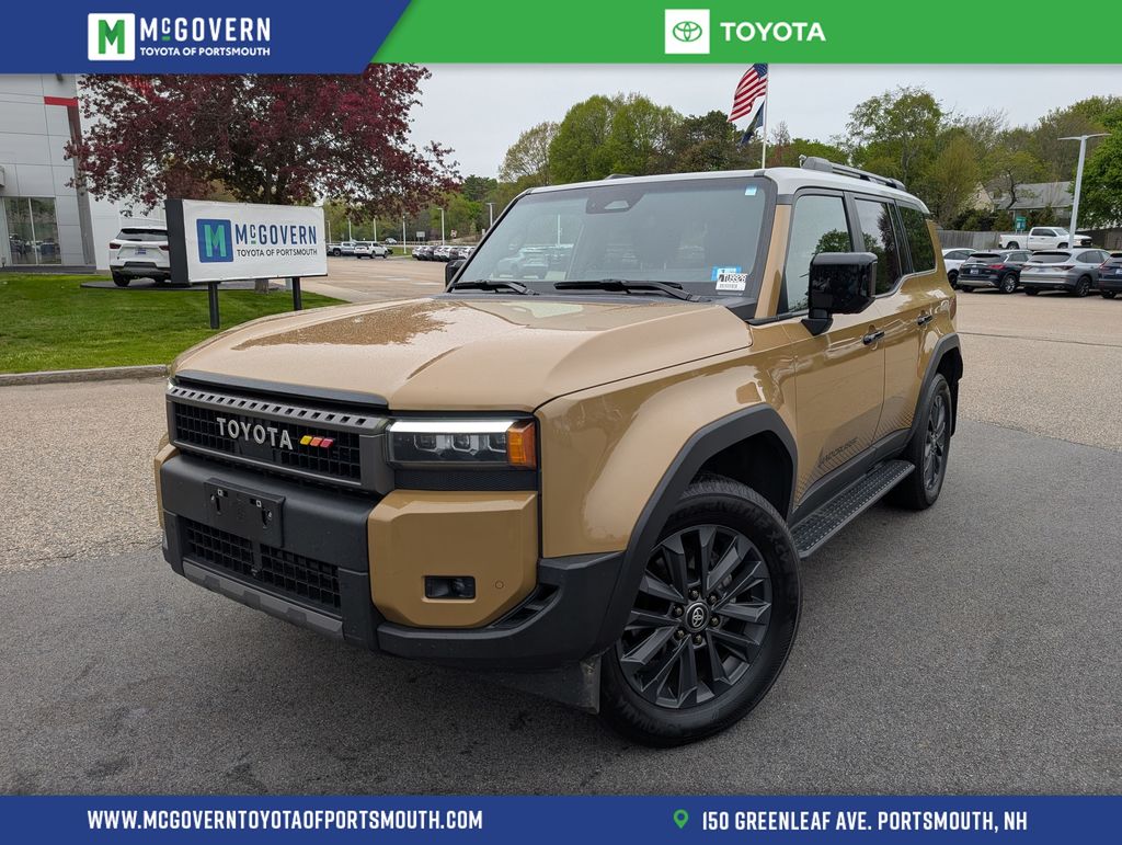 Gold Dust 2025 Toyota Land Cruiser SUV / Crossover Four-Wheel Drive 8-Speed Automatic