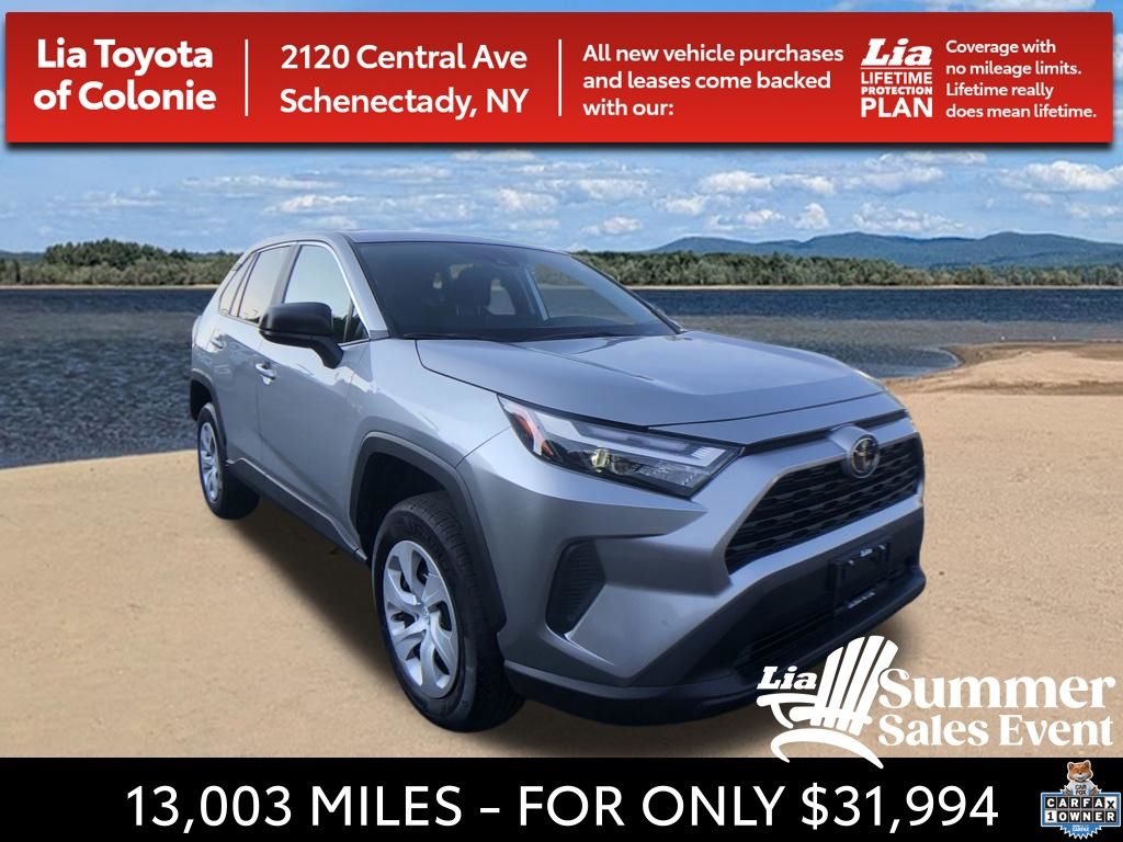 Silver Sky Metallic 2025 Toyota RAV4 SUV / Crossover All-Wheel Drive 8-Speed Automatic