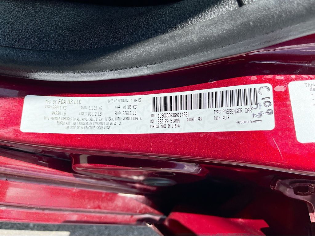 Used 2016 Red Chrysler S image 29