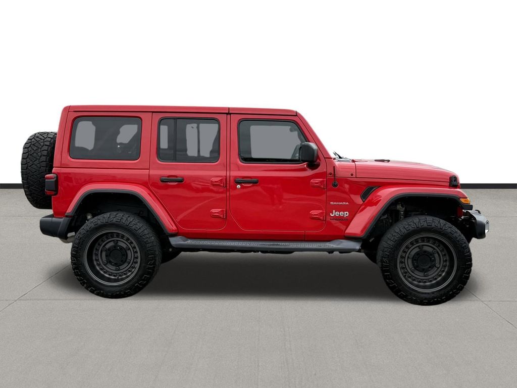 2018 Jeep Wrangler Unlimited Sahara Red at Classic Elite Chevrolet Sugar Land