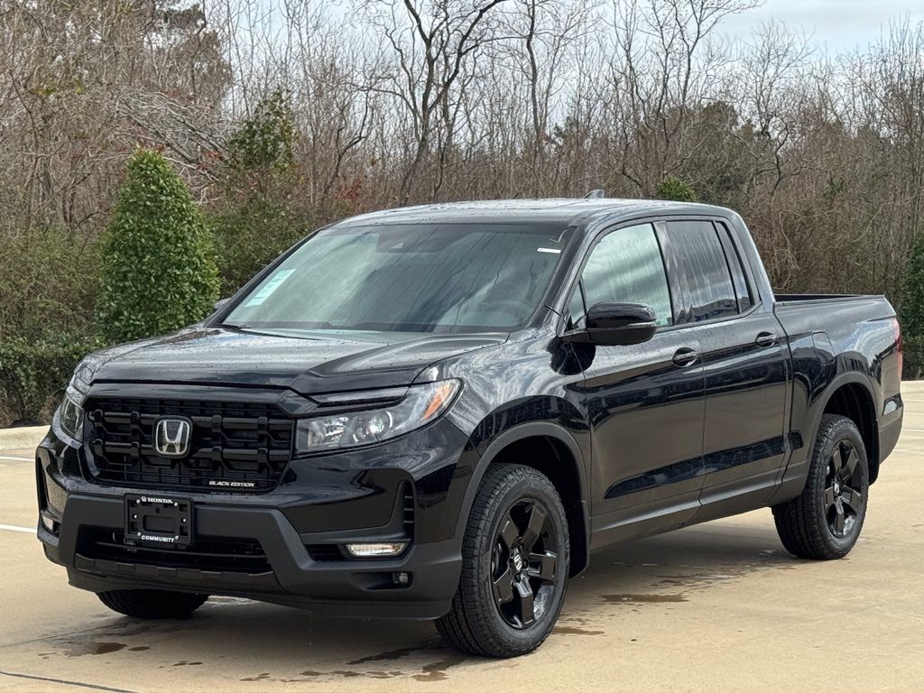 2026 Honda Ridgeline Black Edition Black at Community Honda