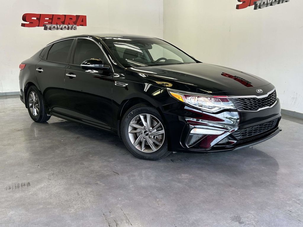 Ebony Black 2020 Kia Optima LX FWD Sedan Front-Wheel Drive 6-Speed Automatic