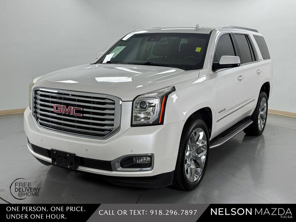 White Frost Tricoat 2017 GMC Yukon SLT 4WD SUV / Crossover Four-Wheel Drive 6-Speed Automatic Overdrive