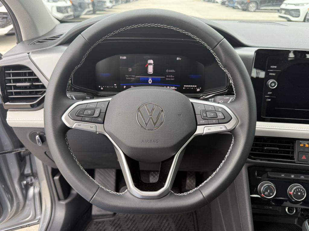 2026 Volkswagen Taos 1.5T S Silver at Texan Dodge Chrysler Jeep Ram