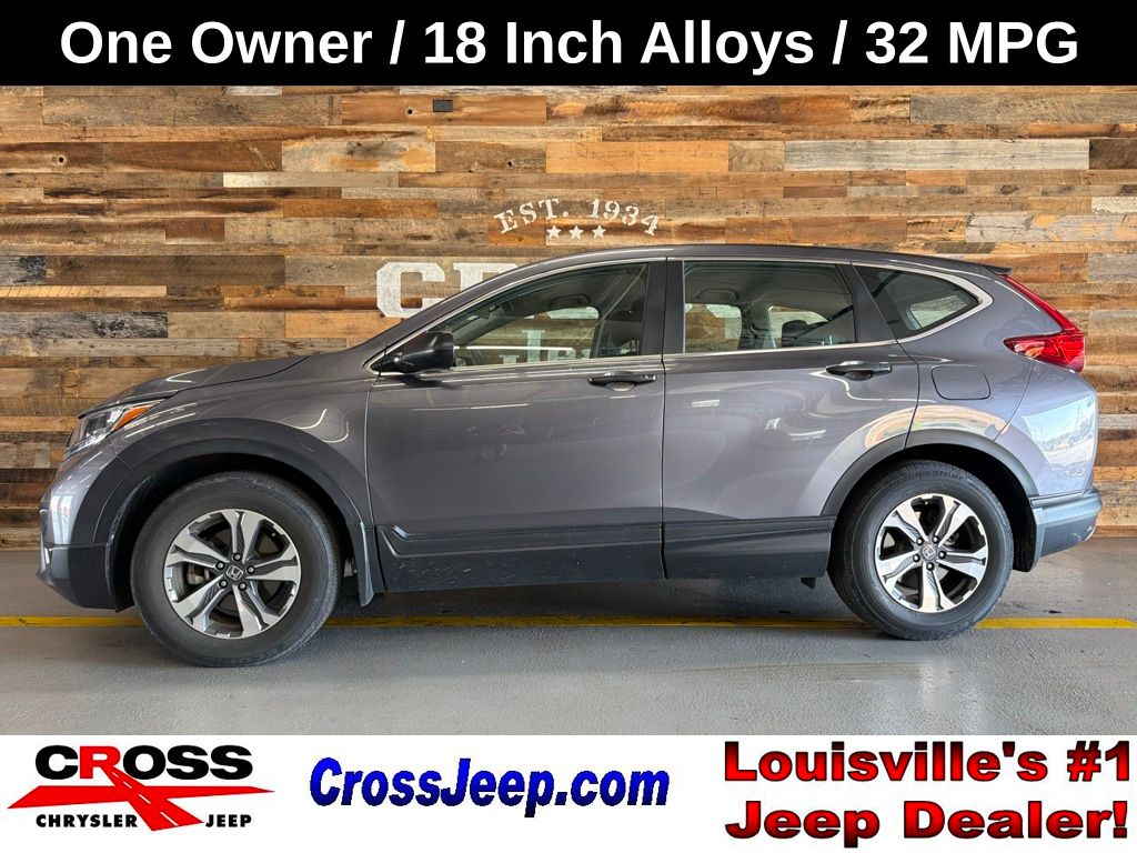 Gray (Gunmetal Metallic) 2018 Honda CR-V SUV / Crossover Front-Wheel Drive Continuously Variable Transmission