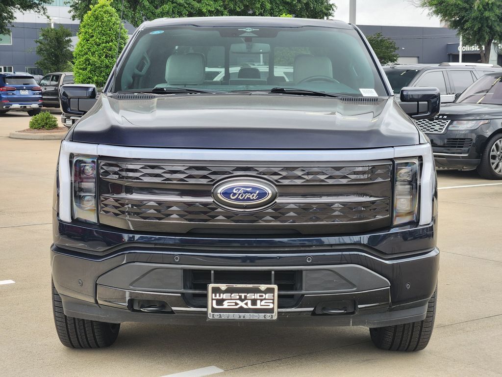 2023 Ford F-150 Lightning Platinum Blue at Cook Ford