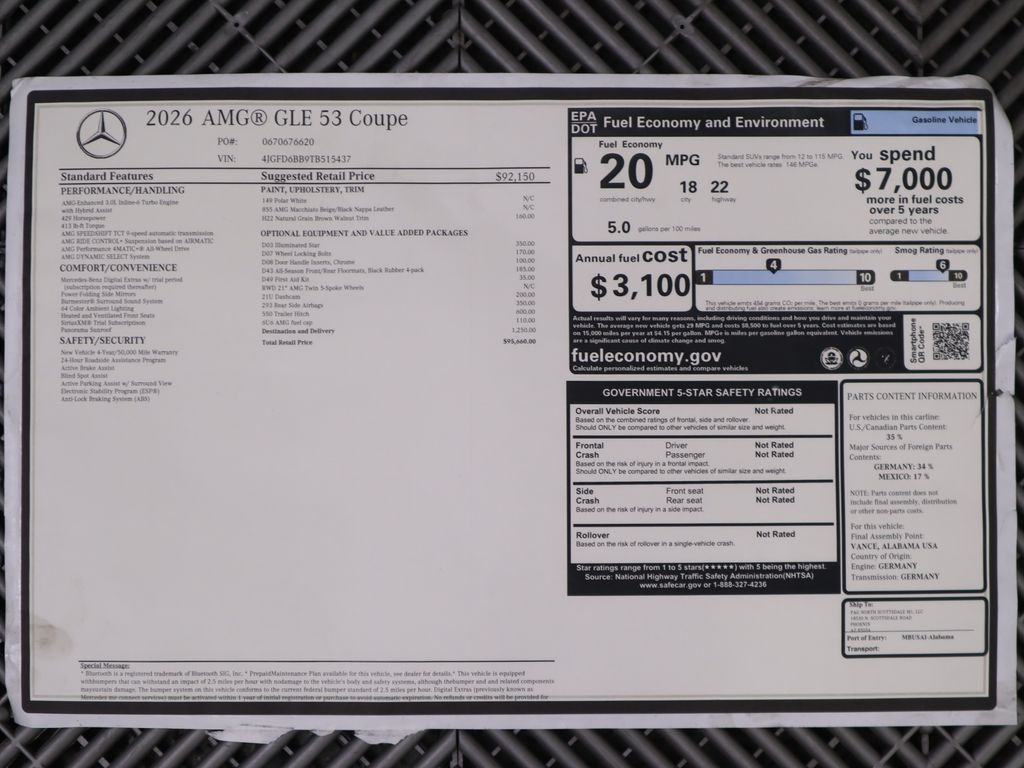 Thumbnail: 2026 Mercedes-Benz GLE - 9