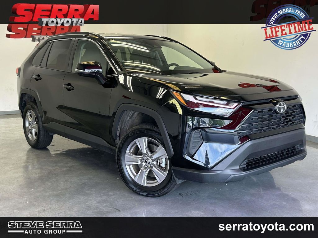 Midnight Black Metallic 2025 Toyota RAV4 SUV / Crossover All-Wheel Drive 8-Speed Automatic
