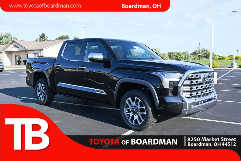 Midnight Black Metallic 2026 Toyota Tundra Pickup Truck Four-Wheel Drive Automatic