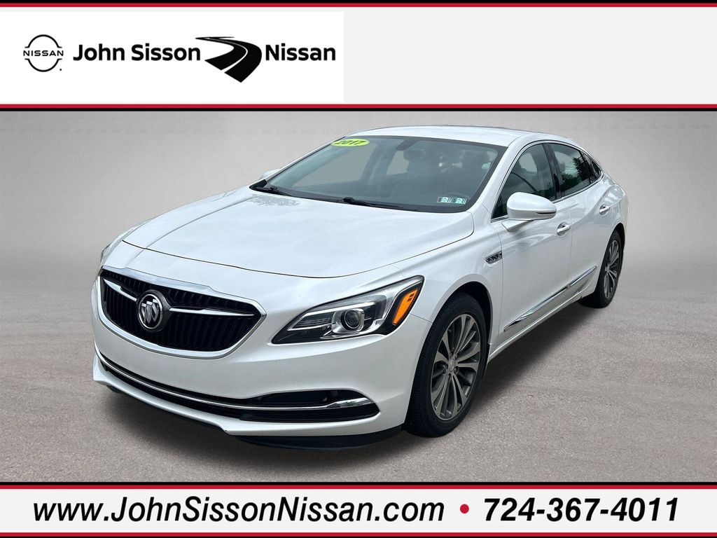 White Frost Tricoat 2017 Buick LaCrosse Sedan Front-Wheel Drive 8-Speed Automatic