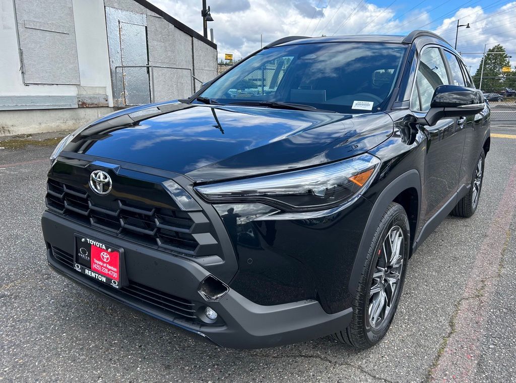 Jet Black 2026 Toyota Corolla Cross XLE AWD SUV / Crossover All-Wheel Drive Continuously Variable Transmission