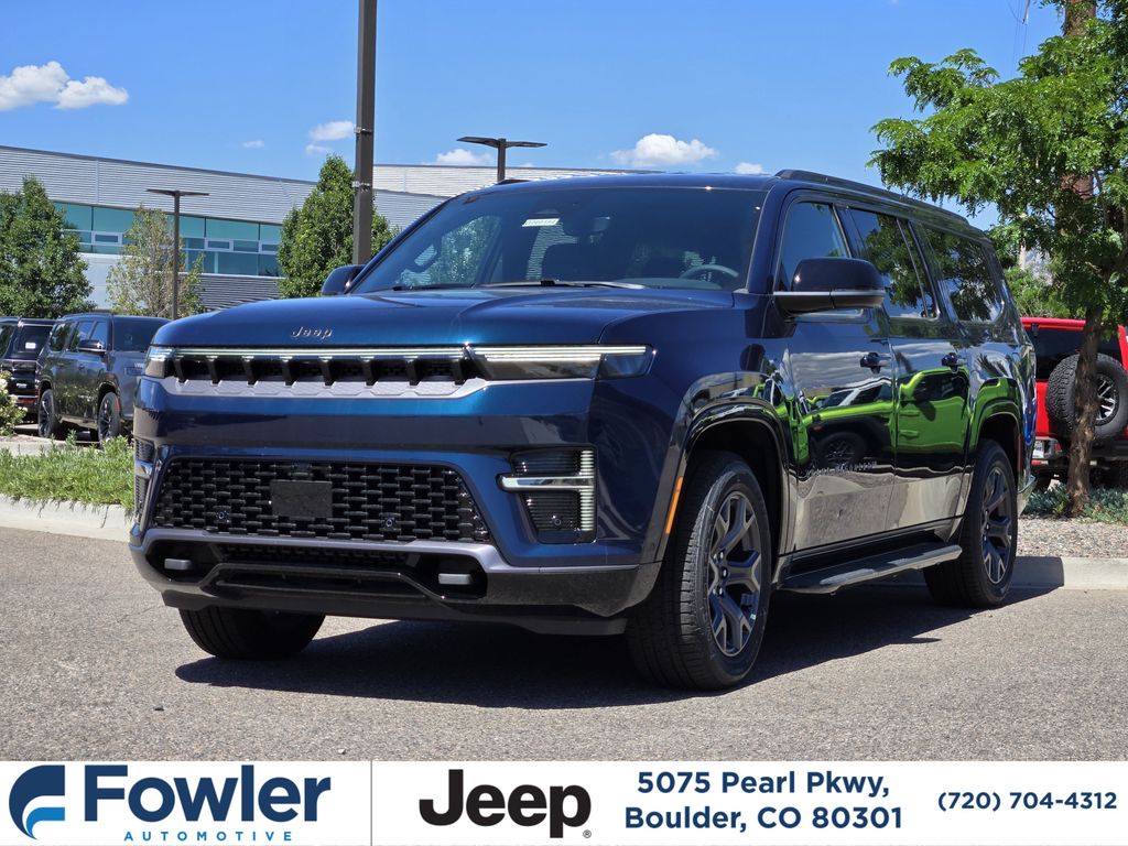 Fathom Blue Pearlcoat 2026 Jeep Grand Wagoneer L SUV / Crossover Four-Wheel Drive 8-Speed Automatic