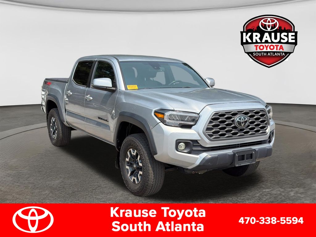 Celestial Silver Metallic 2023 Toyota Tacoma Pickup Truck Four-Wheel Drive 6-Speed Automatic