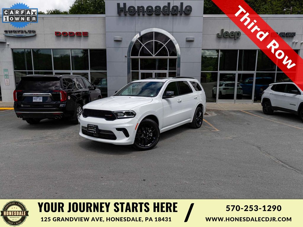 White Knuckle Clearcoat 2026 Dodge Durango GT Plus AWD SUV / Crossover All-Wheel Drive 8-Speed Automatic