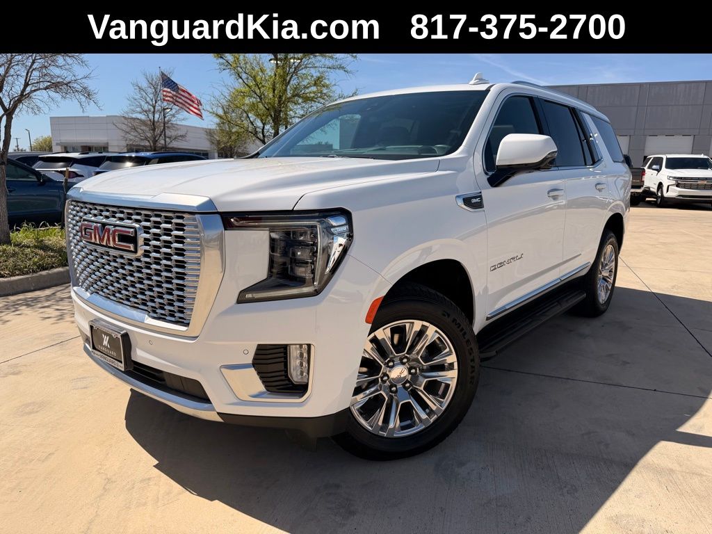 Summit White 2024 GMC Yukon Denali 4WD SUV / Crossover Four-Wheel Drive