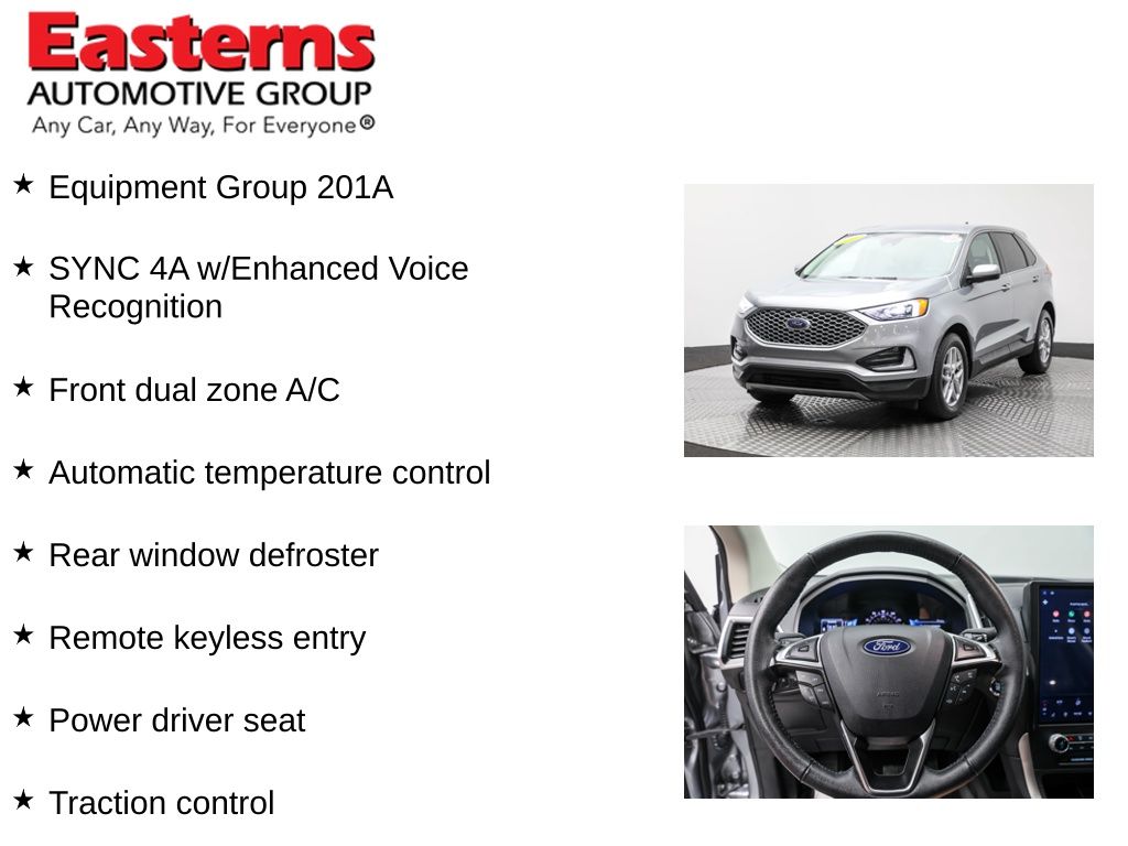 Used 2024 Silver Ford SEL image 11