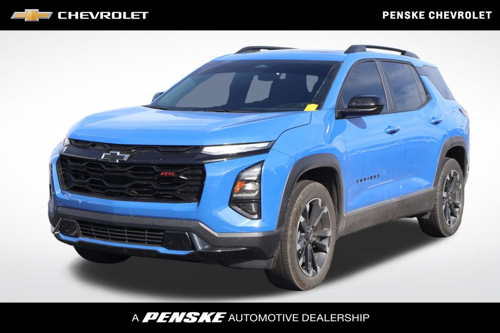 Blue Metallic 2025 Chevrolet Equinox SUV / Crossover Four-Wheel Drive 8-Speed Automatic