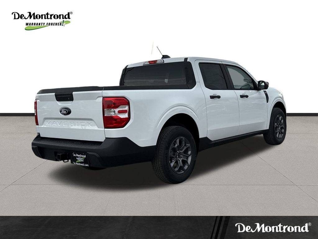 2025 Ford Maverick XLT White at Joe Myers Mazda Kia