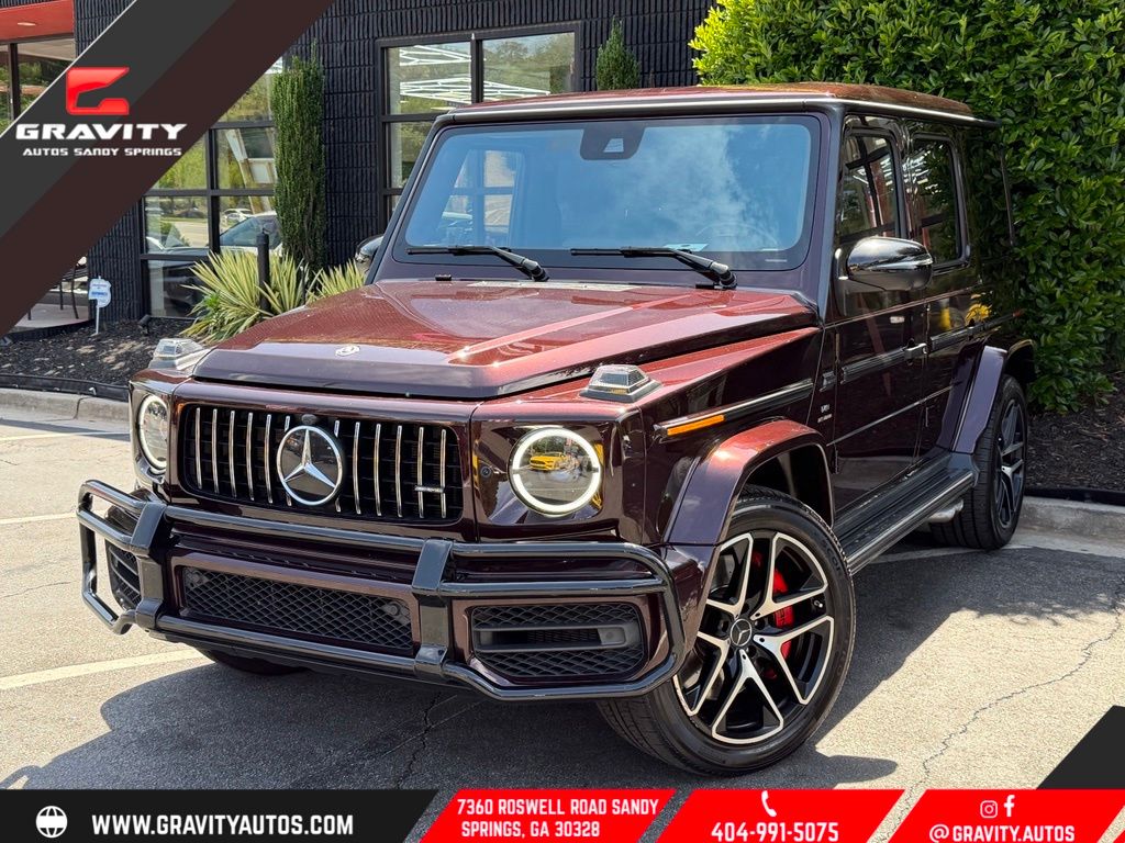 Red 2019 Mercedes-Benz G-Class AMG G 63 4MATIC SUV / Crossover All-Wheel Drive 9-Speed Automatic