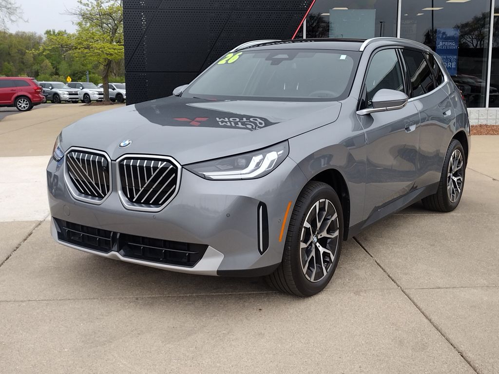 Gray Metallic 2026 BMW X3 30 xDrive SUV / Crossover All-Wheel Drive 8-Speed Automatic