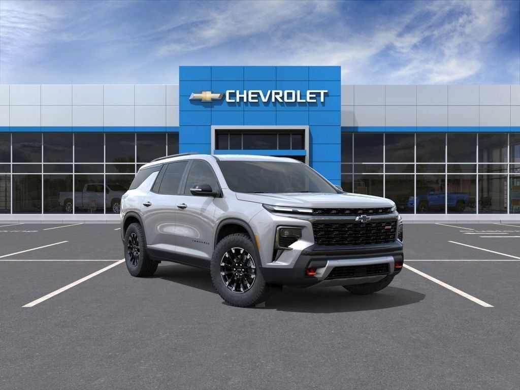 Sterling Gray Metallic 2026 Chevrolet Traverse SUV / Crossover Four-Wheel Drive 8-Speed Automatic