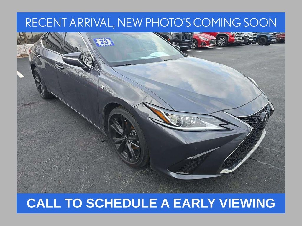 Gray 2023 Lexus ES 350 F Sport Handling FWD Sedan Front-Wheel Drive 8-Speed Automatic