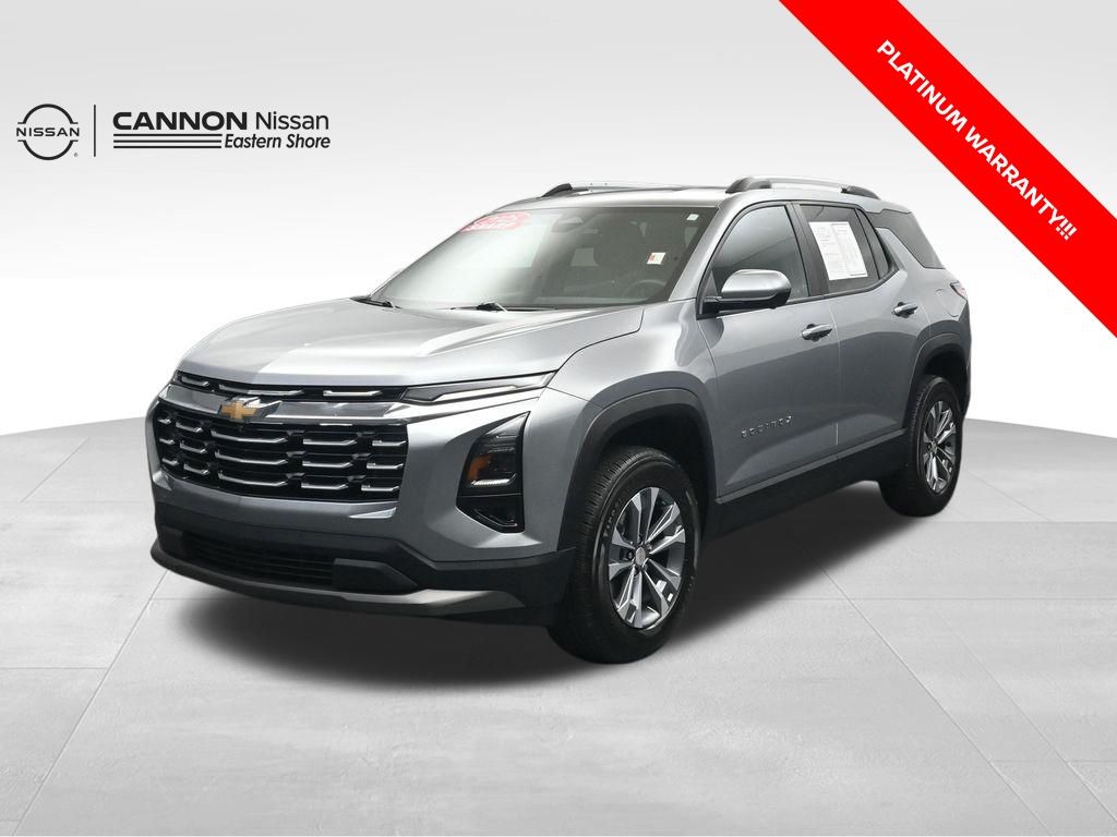 Sterling Gray Metallic 2025 Chevrolet Equinox SUV / Crossover Front-Wheel Drive Continuously Variable Transmission
