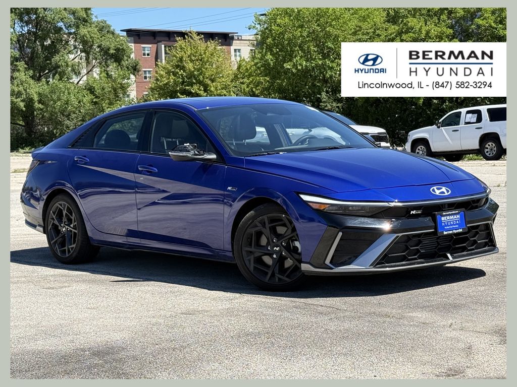 Intense Blue 2024 Hyundai Elantra Sedan Front-Wheel Drive 7-Speed Dual Clutch