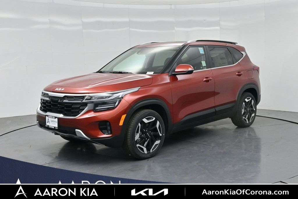 Mars Orange 2026 Kia Seltos SUV / Crossover All-Wheel Drive 8-Speed Automatic