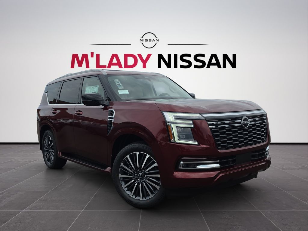 Red 2026 Nissan Armada SUV / Crossover Four-Wheel Drive 9-Speed Automatic