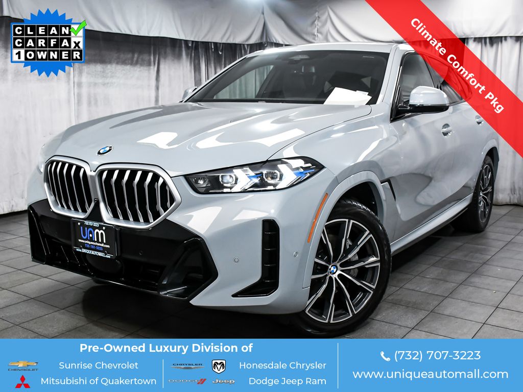 Brooklyn Gray Metallic 2026 BMW X6 xDrive40i SUV / Crossover All-Wheel Drive 8-Speed Automatic