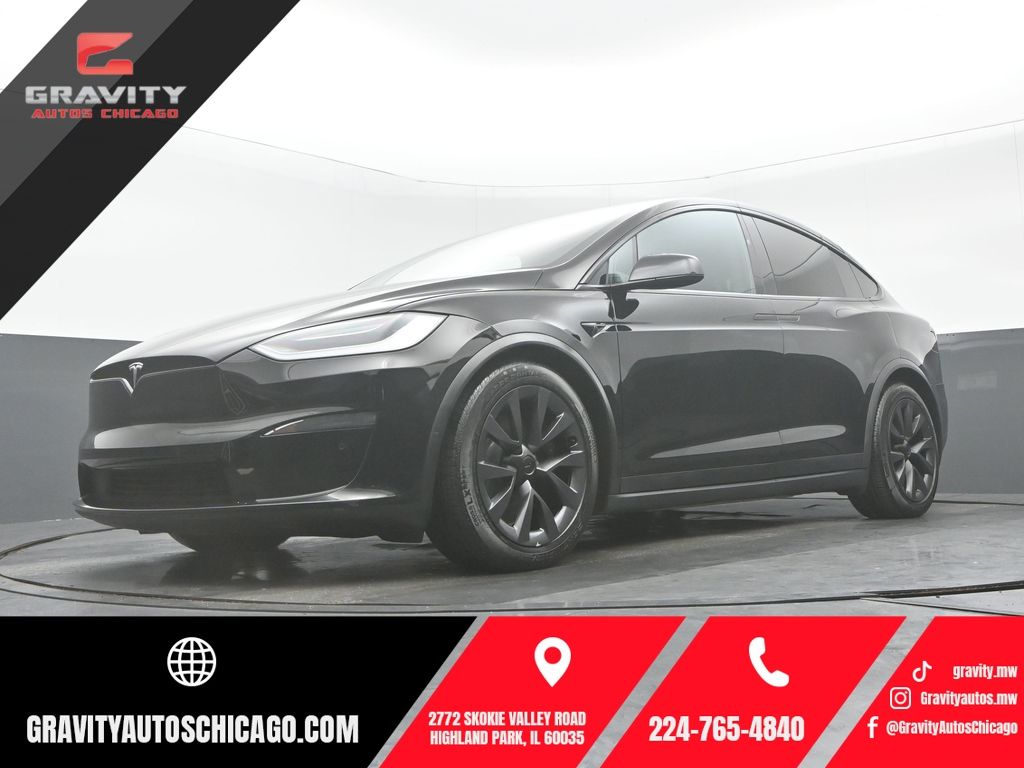 Solid Black 2022 Tesla Model X SUV / Crossover All-Wheel Drive 1-Speed Automatic