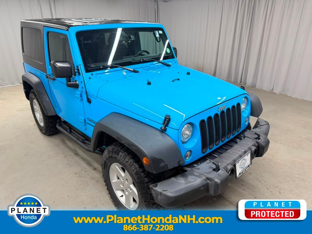 Chief Clearcoat 2017 Jeep Wrangler SUV / Crossover Four-Wheel Drive 6-Speed Manual