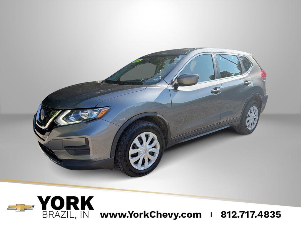 Gray (Gun Metallic) 2019 Nissan Rogue SUV / Crossover Front-Wheel Drive Continuously Variable Transmission