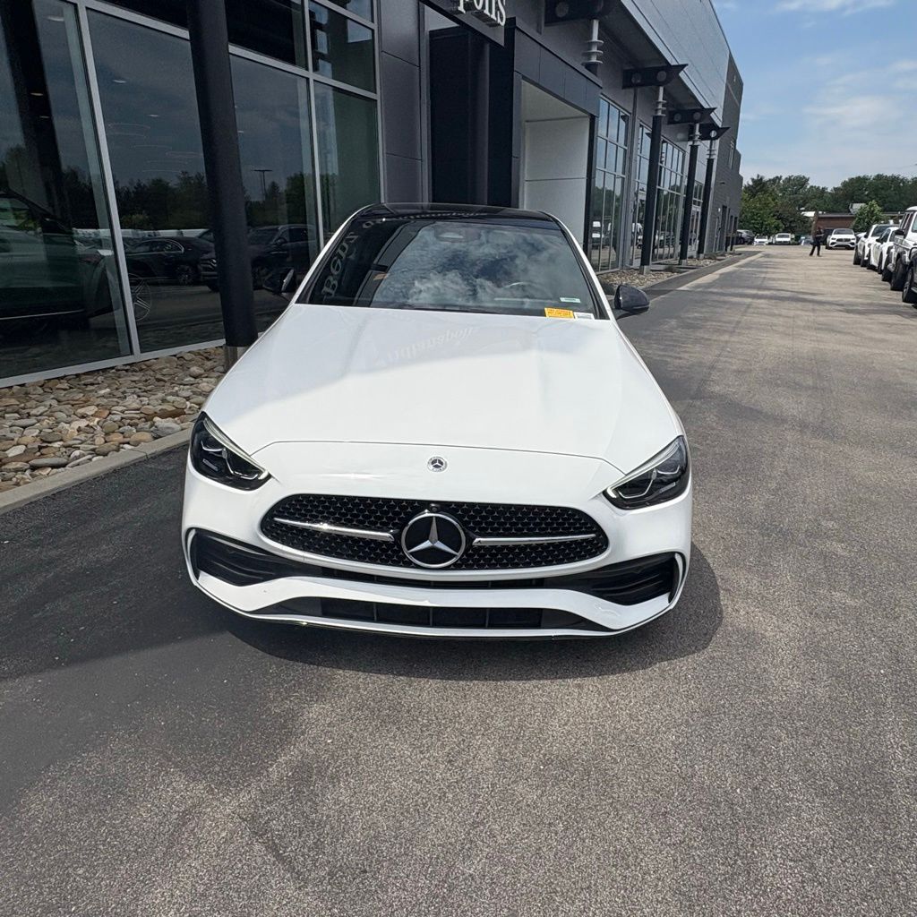 Certified Used 2023 Polar White Mercedes-Benz C 300 image 3