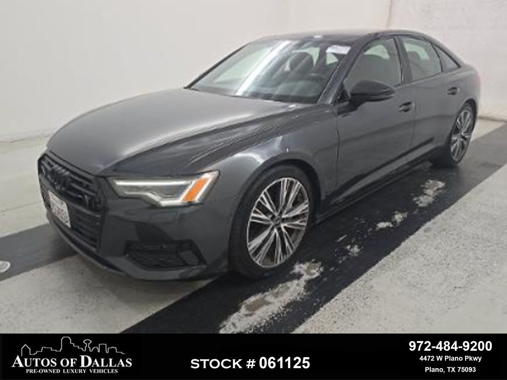 Gray Metallic 2023 Audi A6 Sedan All-Wheel Drive 7-Speed Automatic