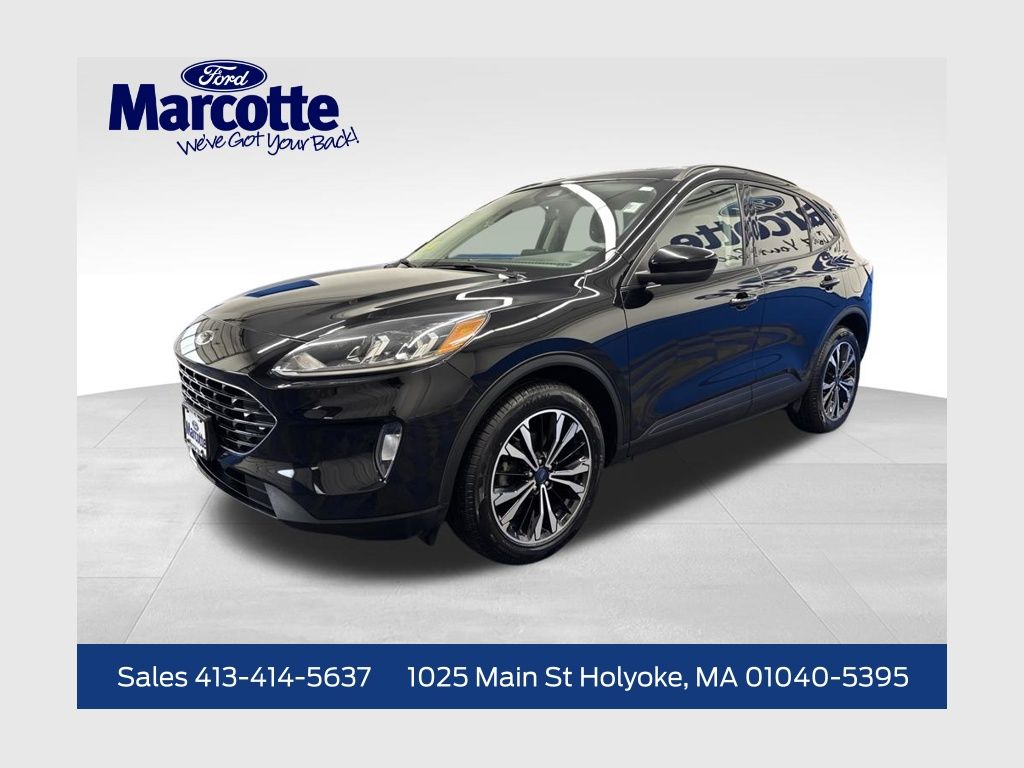 Black Metallic 2022 Ford Escape SEL AWD SUV / Crossover All-Wheel Drive 8-Speed Automatic