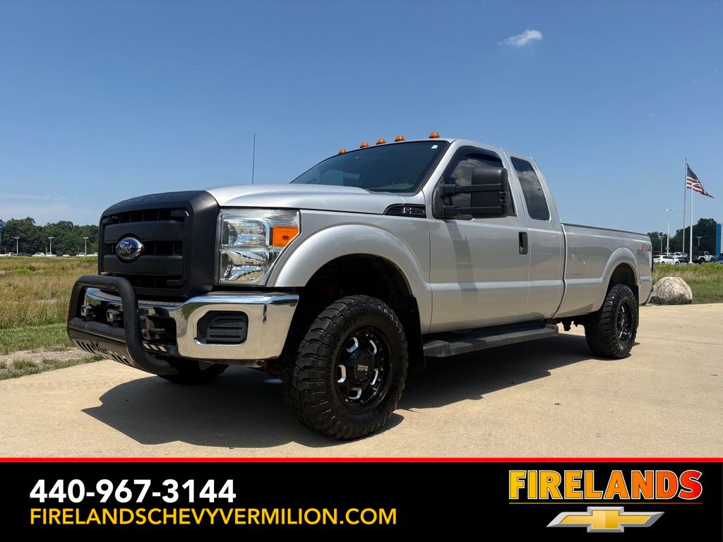 Ingot Silver 2012 Ford F-250 Super Duty Pickup Truck Four-Wheel Drive 6-Speed Automatic