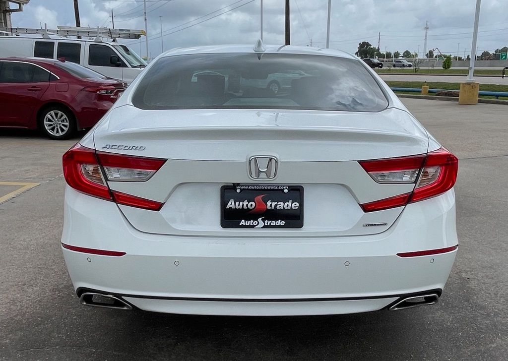 2018 Honda Accord Touring White at Cook Ford